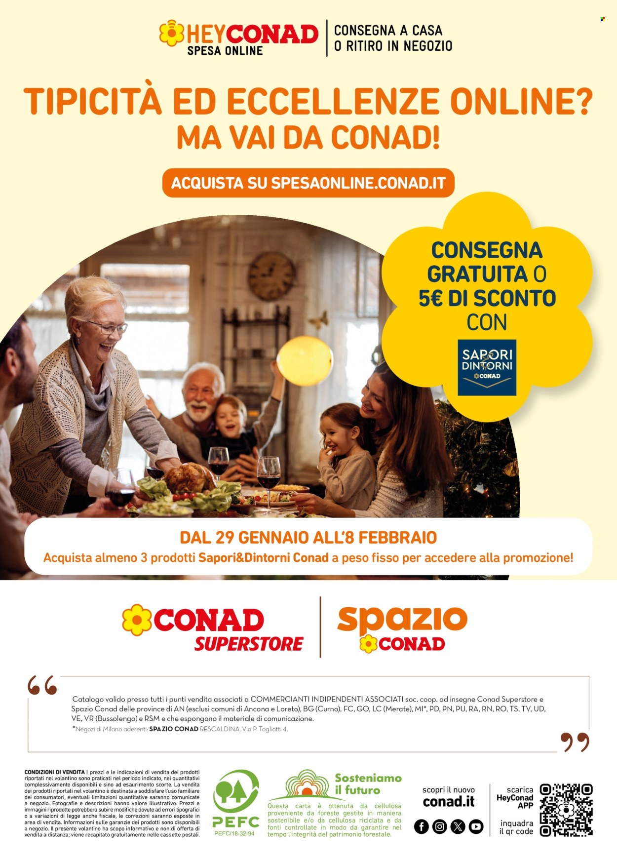Volantino Conad - 29/1/2026 - 22/2/2026. Pagina 16