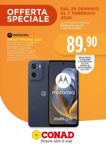 Volantino Conad - 29/1/2026 - 7/2/2026.