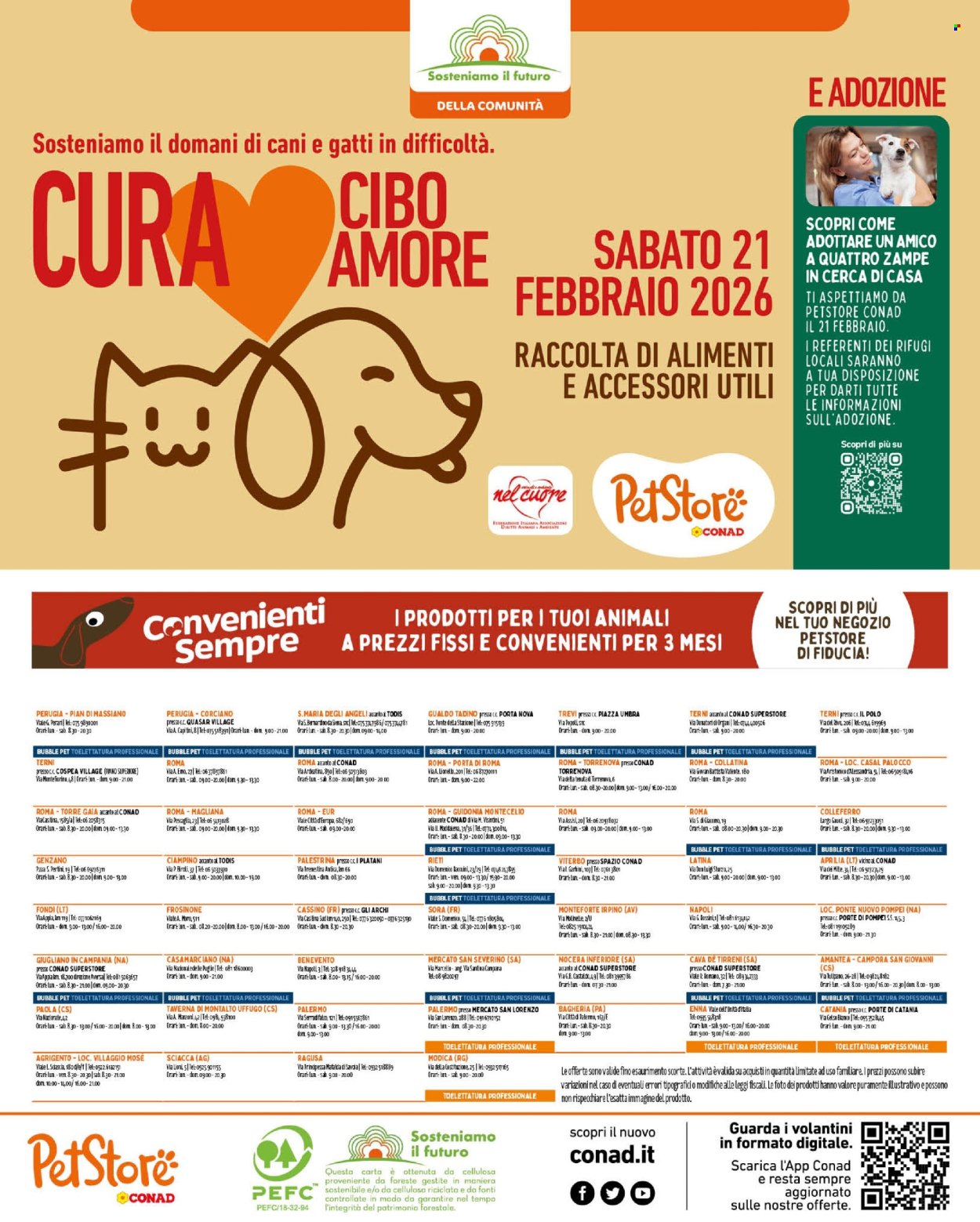 Volantino Pet Store Conad - 28/1/2026 - 24/2/2026. Pagina 8