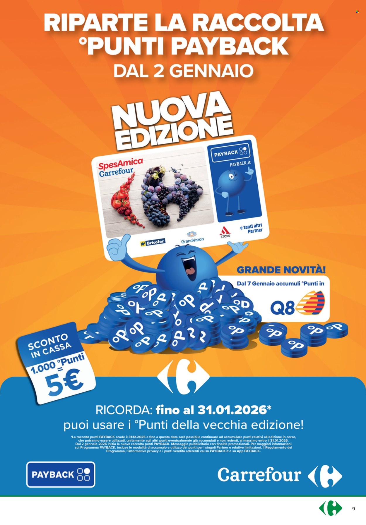 Volantino Carrefour - 29/1/2026 - 10/2/2026. Pagina 9