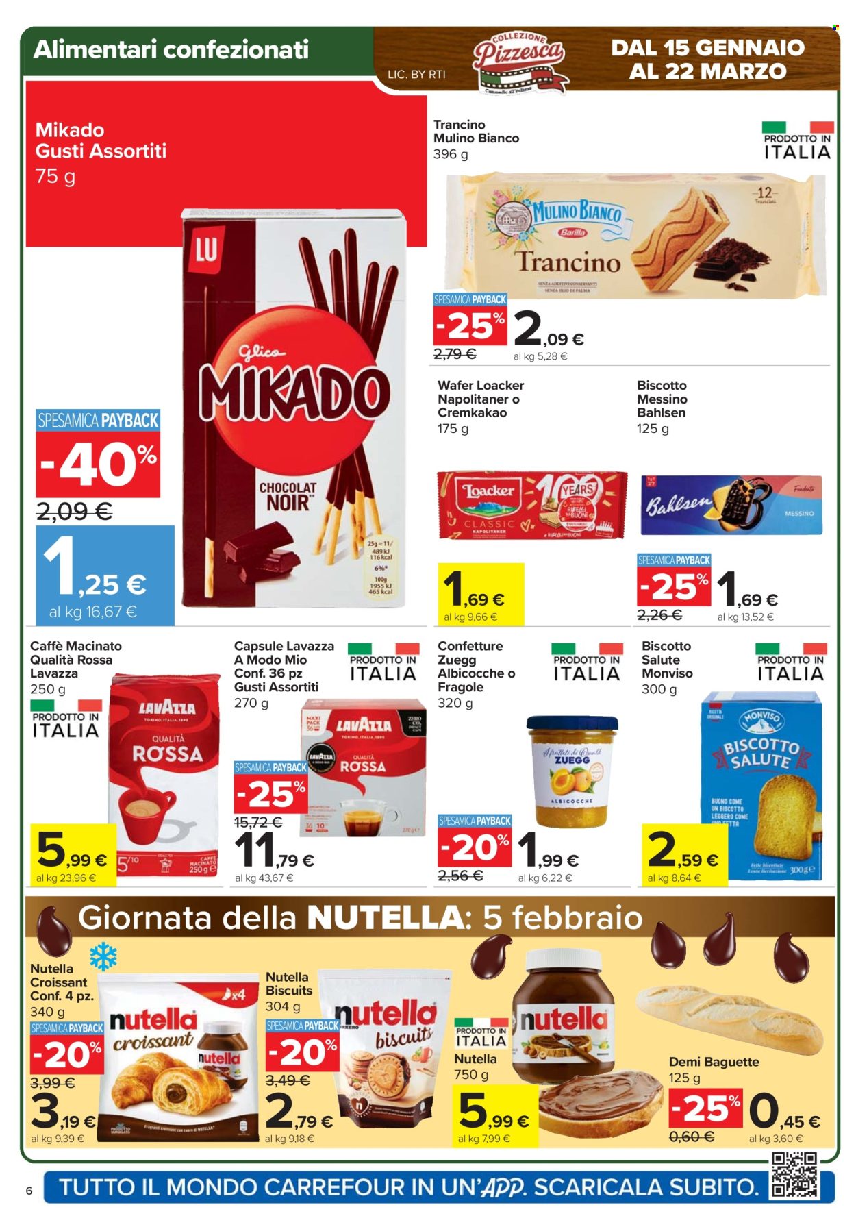 Volantino Carrefour - 29/1/2026 - 10/2/2026. Pagina 6