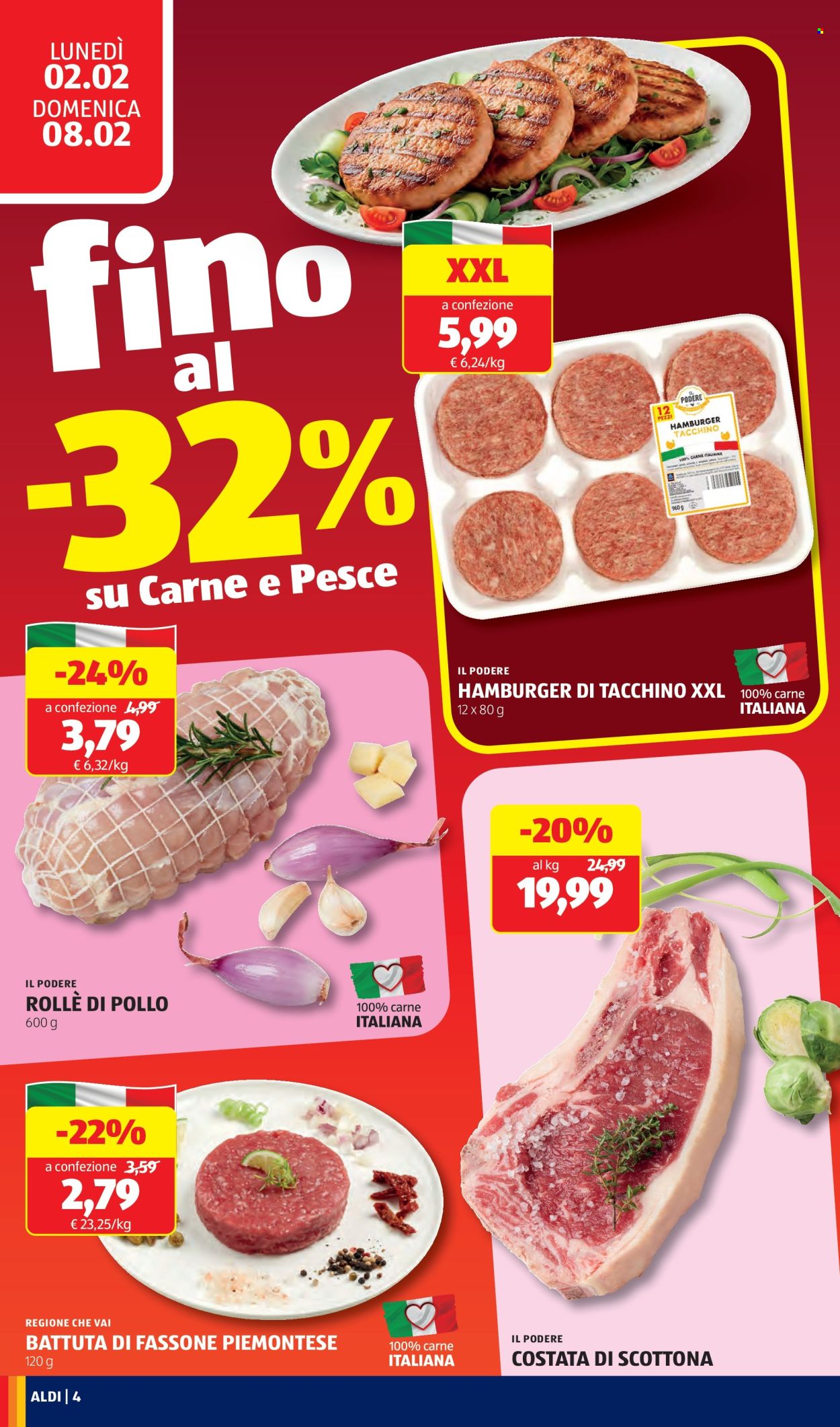 Volantino Aldi - 2/2/2026 - 8/2/2026. Pagina 4