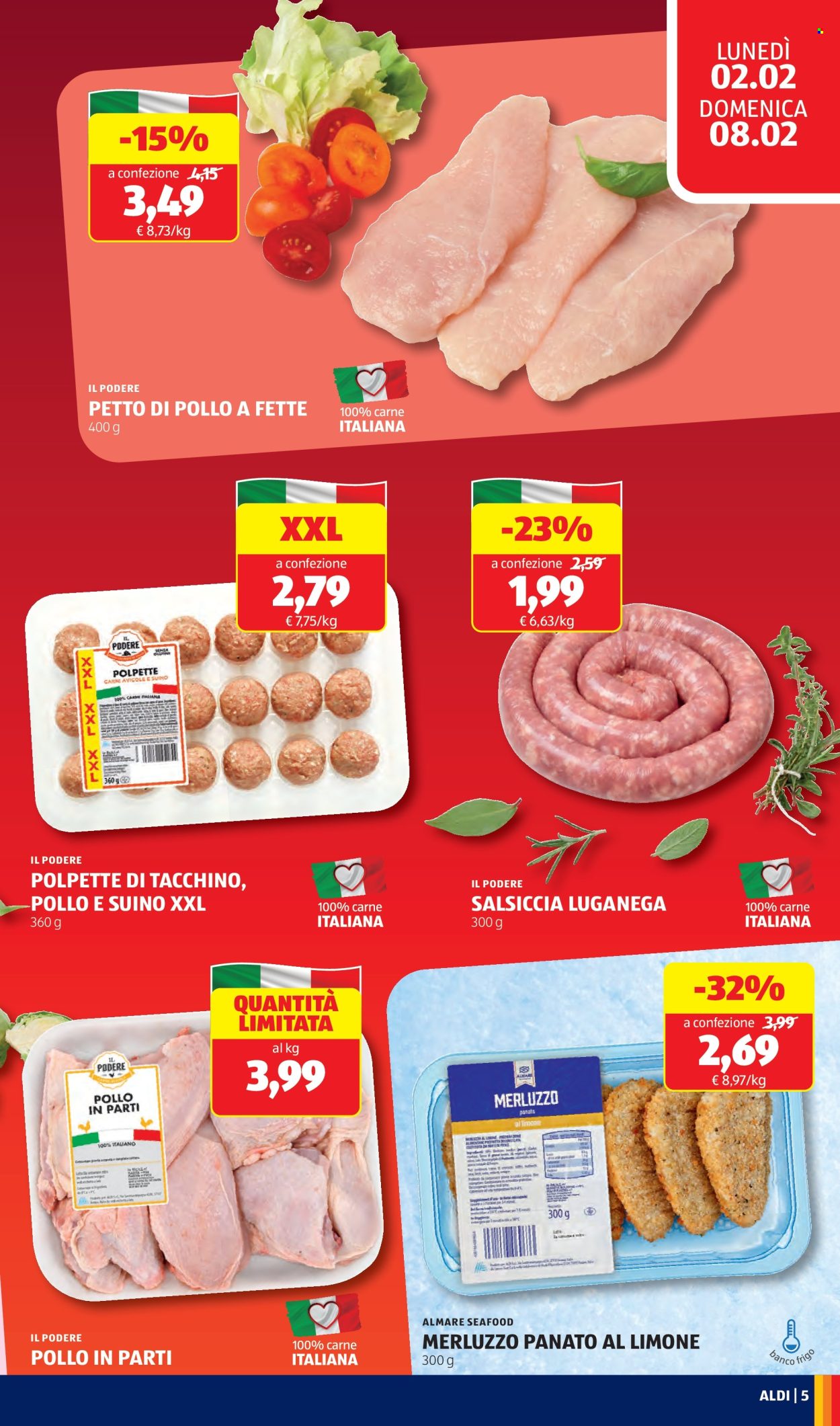 Volantino Aldi - 2/2/2026 - 8/2/2026. Pagina 5