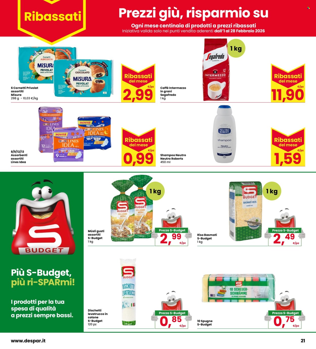Volantino Interspar - 29/1/2026 - 11/2/2026. Pagina 21