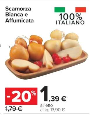 Scamorza Bianca e Affumicata