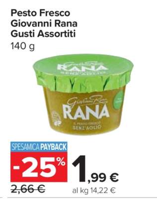 Pesto Fresco Giovanni Rana Gusti Assortiti