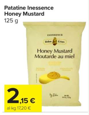Patatine Inessence Honey Mustard