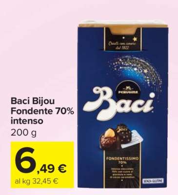 Baci Bijou Fondente 70% intenso