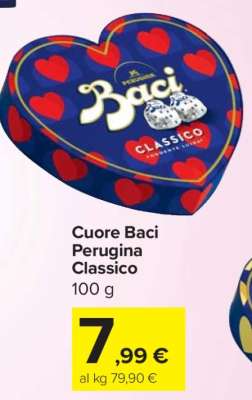 Cuore Baci Perugina Classico