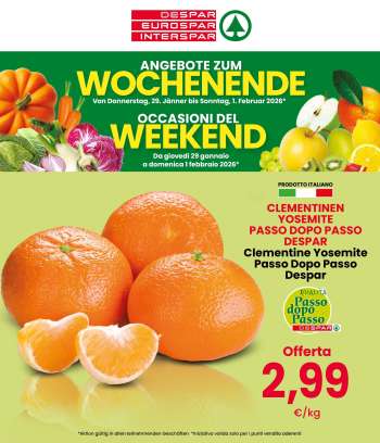 Volantino Despar - 29/1/2026 - 1/2/2026.