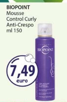 BIOPOINT Mousse Control Curly Anti-Crespo
