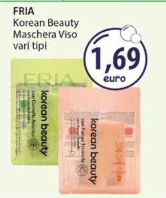 FRIA Korean Beauty Maschera Viso