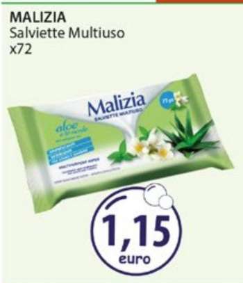 MALIZIA Salviette Multiuso x72