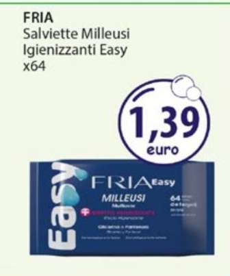 FRIA Salviette Milleusi Igienizzanti Easy x64