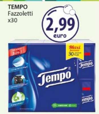 TEMPO Fazzoletti x30