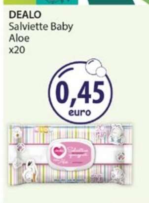 DEALO Salviette Baby Aloe x20