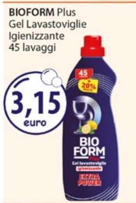 BIOFORM Plus Gel Lavastoviglie Igienizzante