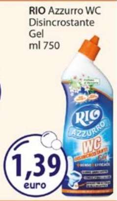 RIO Azzurro WC Disincrostante Gel