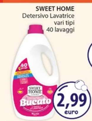SWEET HOME Detersivo Lavatrice