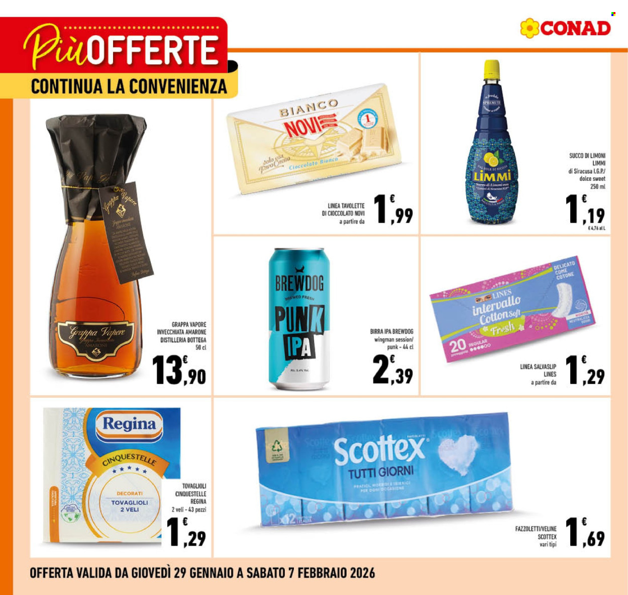 Volantino Conad - 29/1/2026 - 7/2/2026. Pagina 2