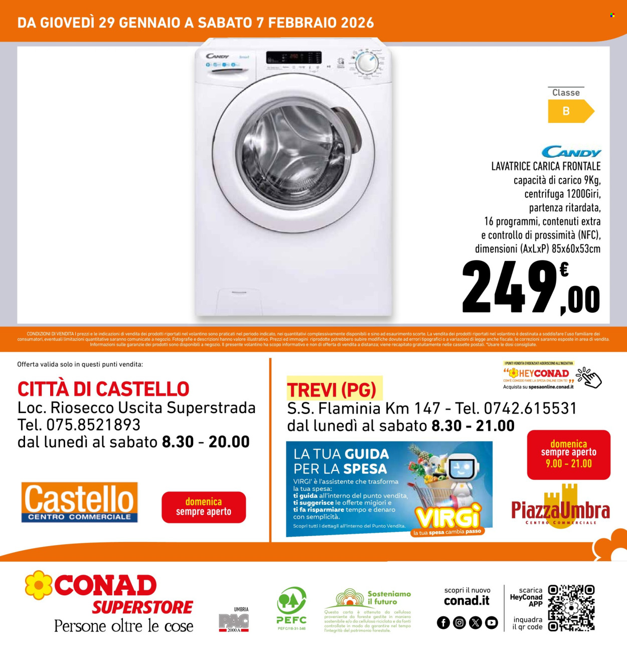 Volantino Conad Superstore - 29/1/2026 - 7/2/2026. Pagina 4