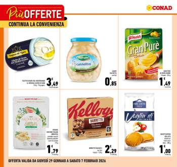 Volantino Conad - 29/1/2026 - 7/2/2026.