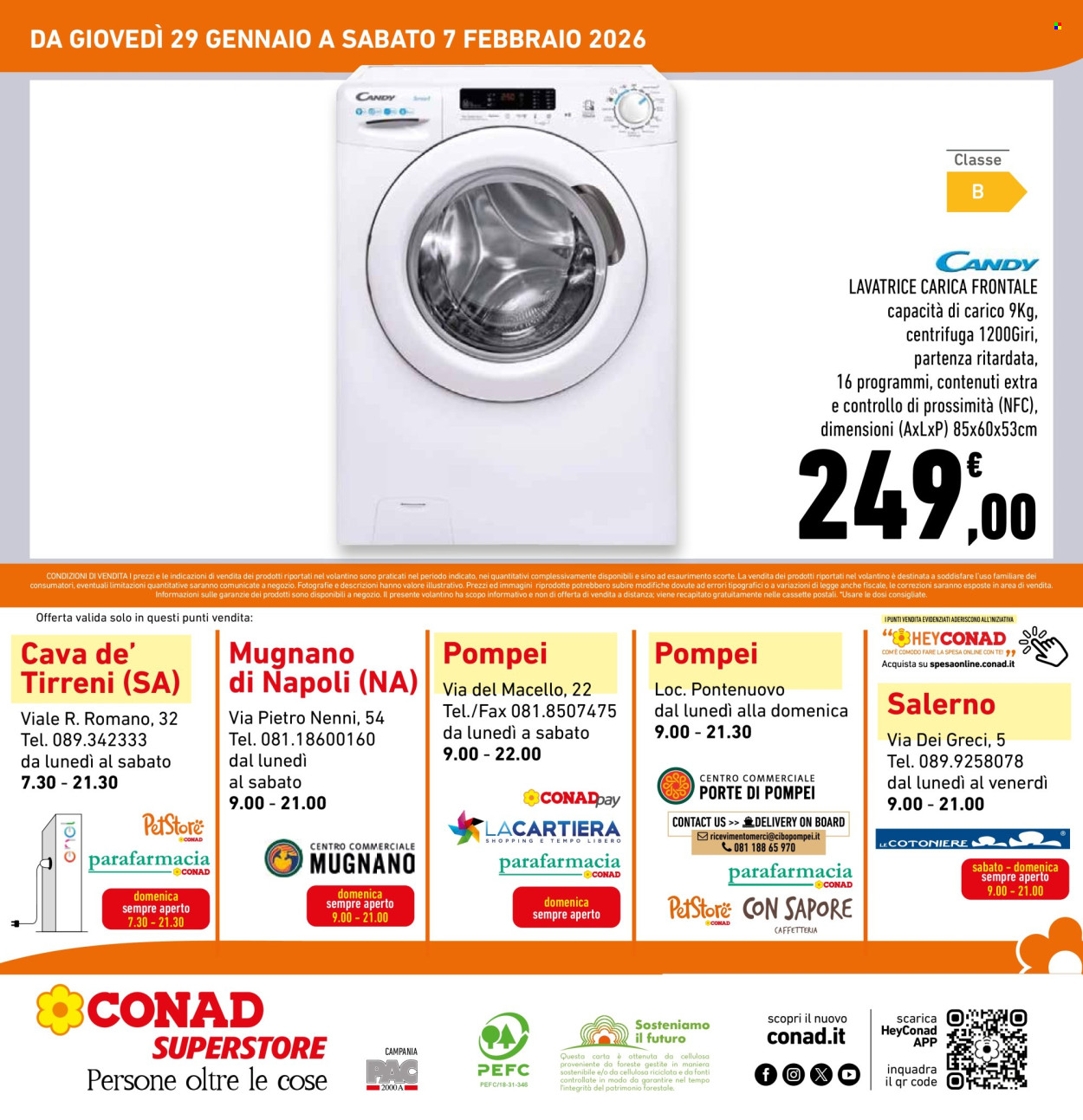 Volantino Conad Superstore - 29/1/2026 - 7/2/2026. Pagina 4