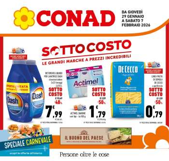 Volantino Conad - 29/1/2026 - 7/2/2026.