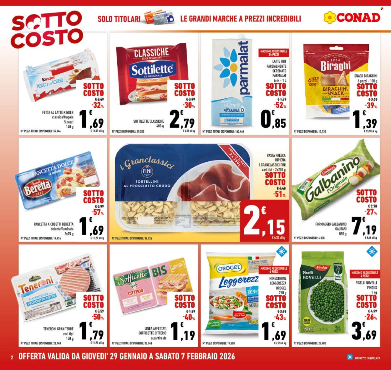 Volantino Conad - 29/1/2026 - 7/2/2026. Pagina 2
