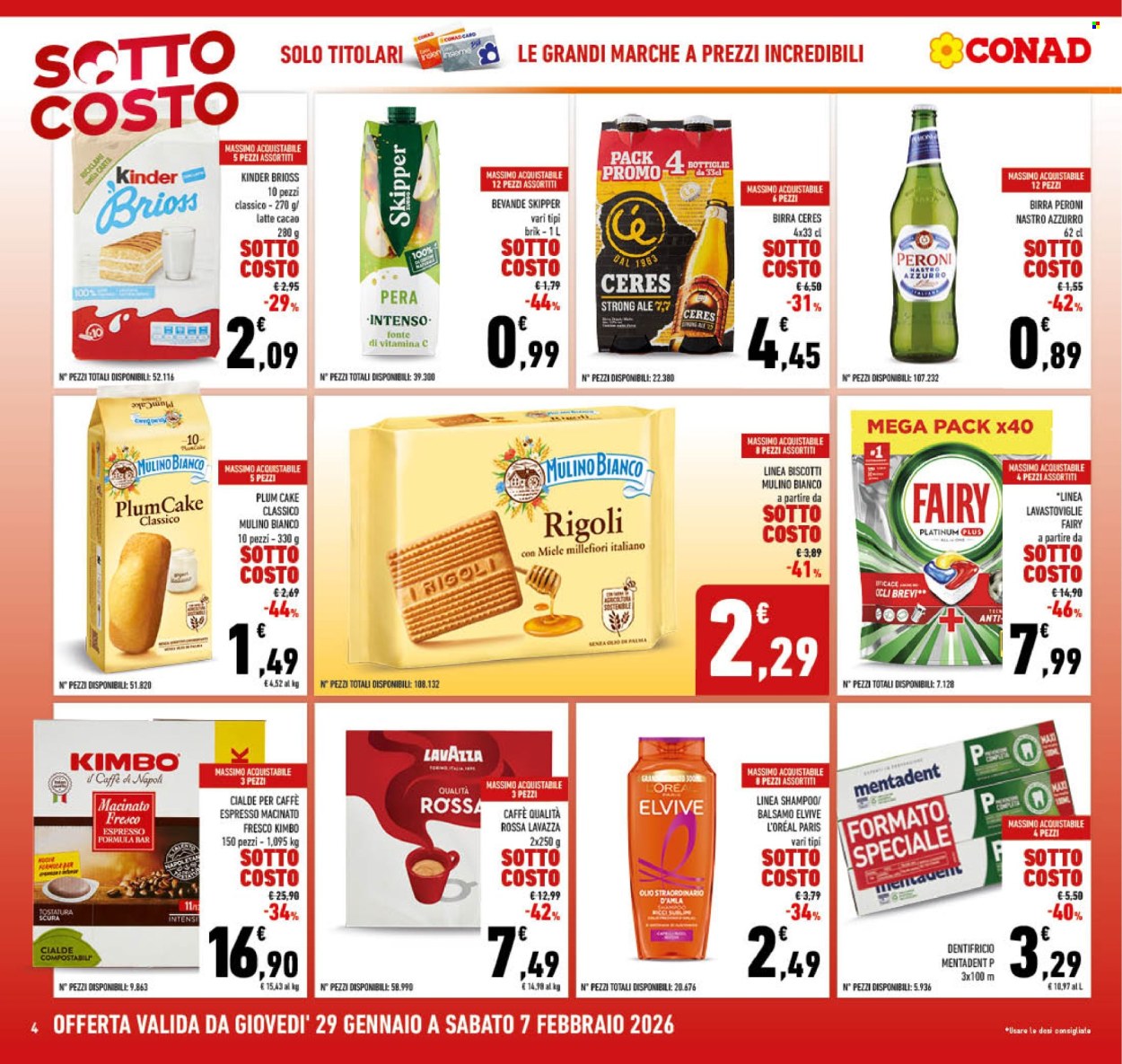 Volantino Conad - 29/1/2026 - 7/2/2026. Pagina 4