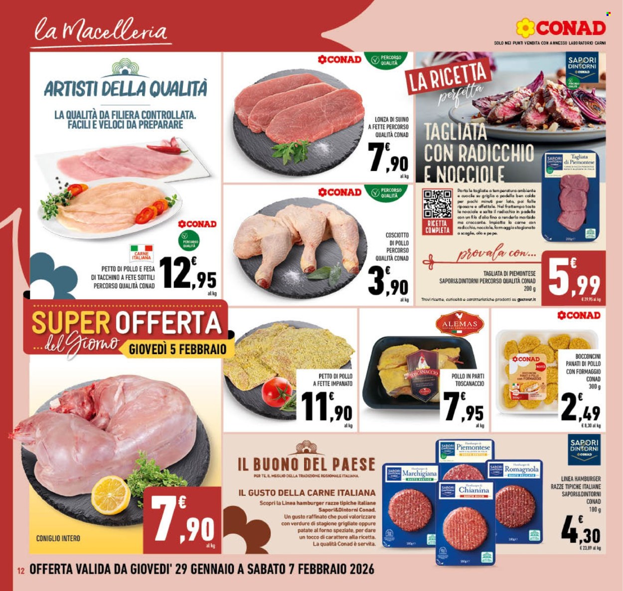 Volantino Conad - 29/1/2026 - 7/2/2026. Pagina 12