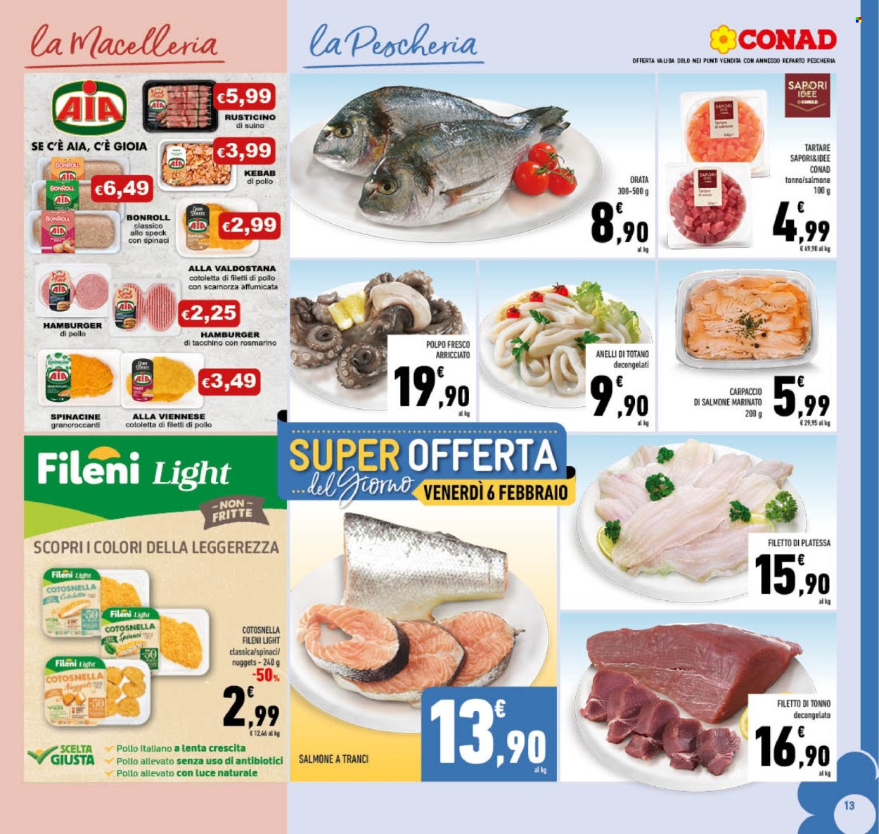 Volantino Conad - 29/1/2026 - 7/2/2026. Pagina 13