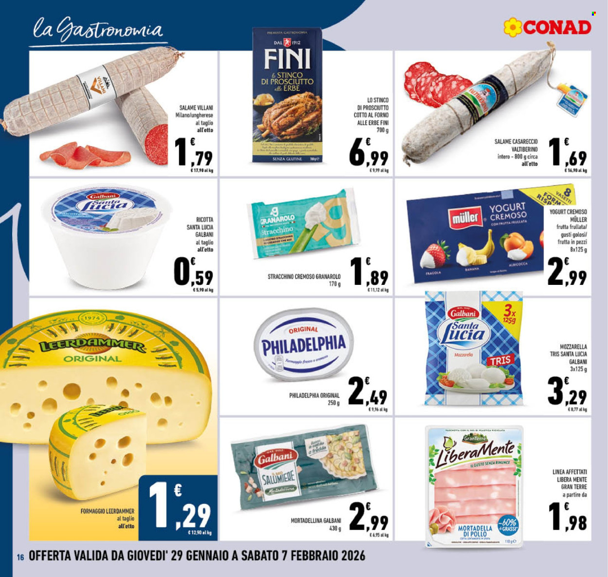 Volantino Conad - 29/1/2026 - 7/2/2026. Pagina 16