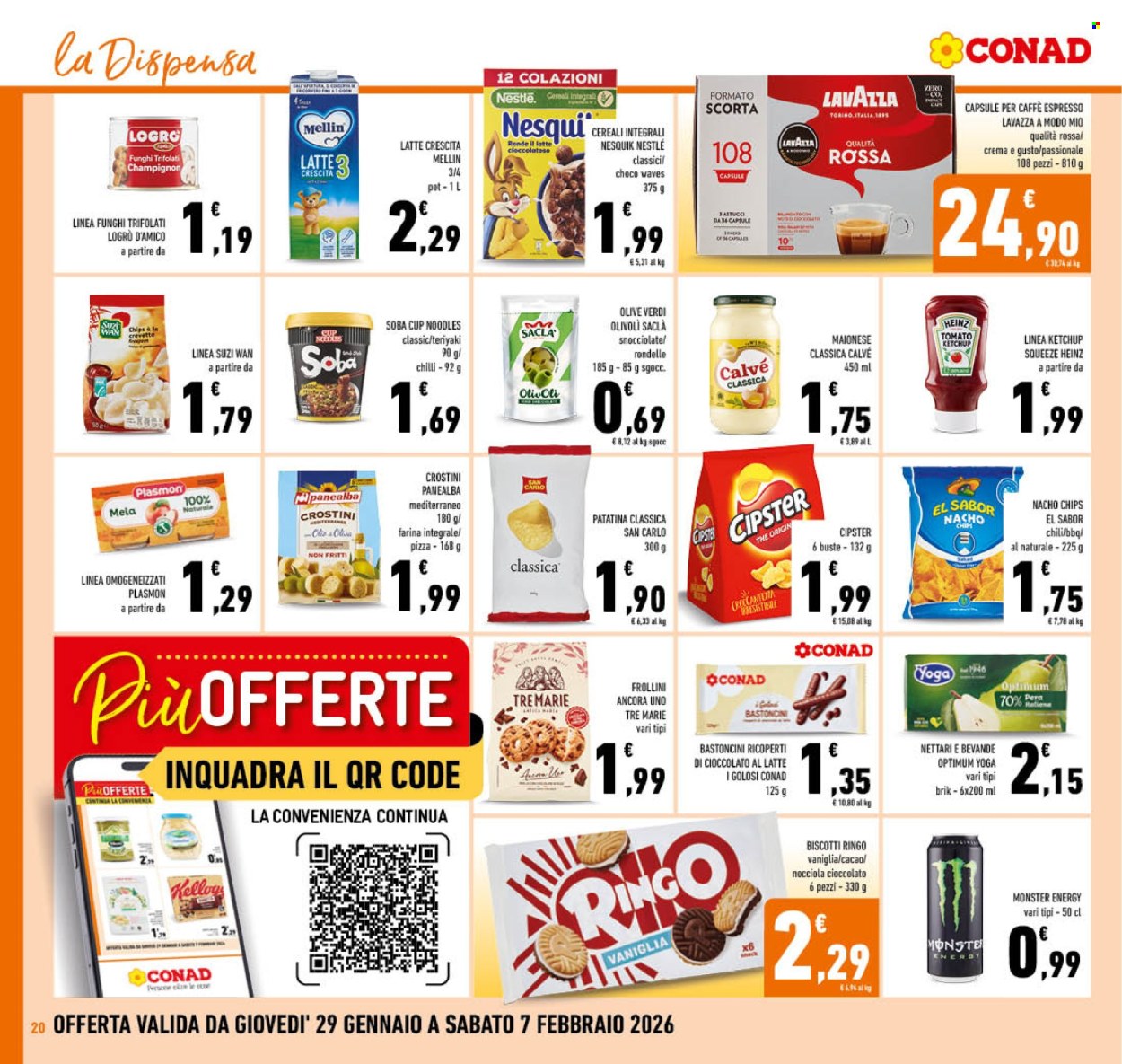 Volantino Conad - 29/1/2026 - 7/2/2026. Pagina 20