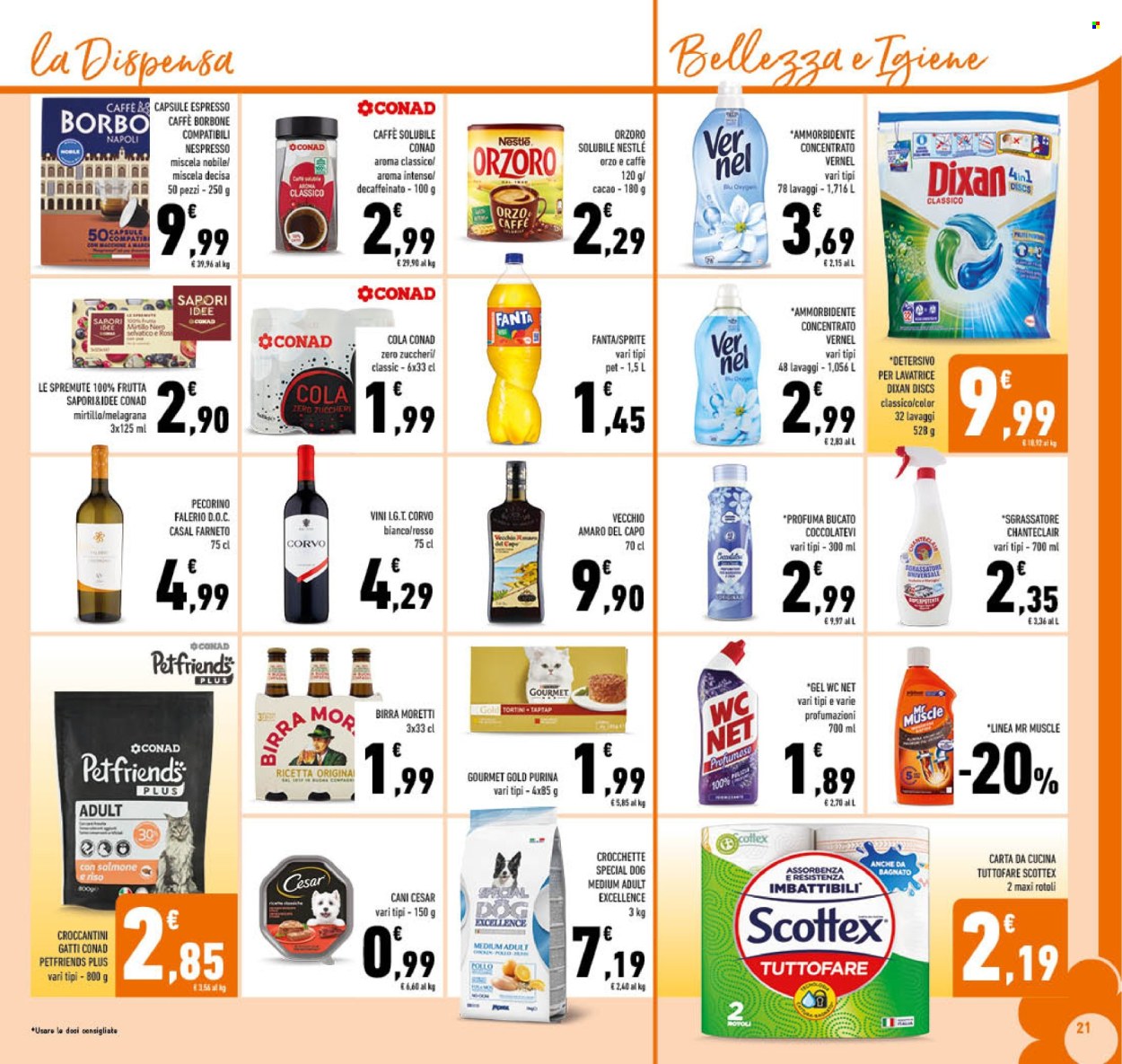Volantino Conad - 29/1/2026 - 7/2/2026. Pagina 21