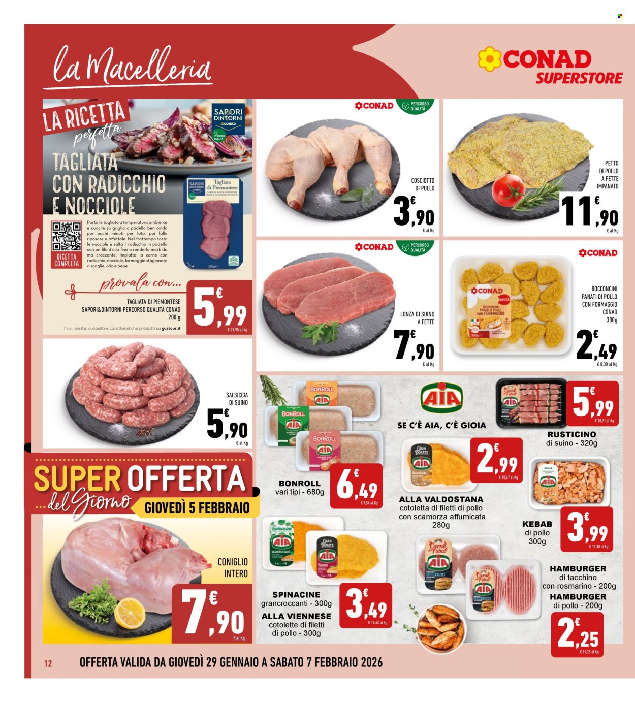 Volantino Conad - 29/1/2026 - 7/2/2026. Pagina 12