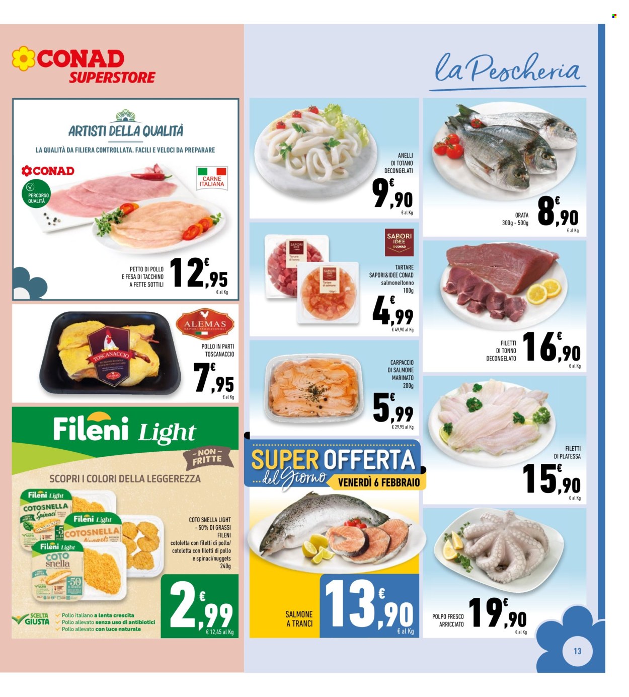 Volantino Conad - 29/1/2026 - 7/2/2026. Pagina 13