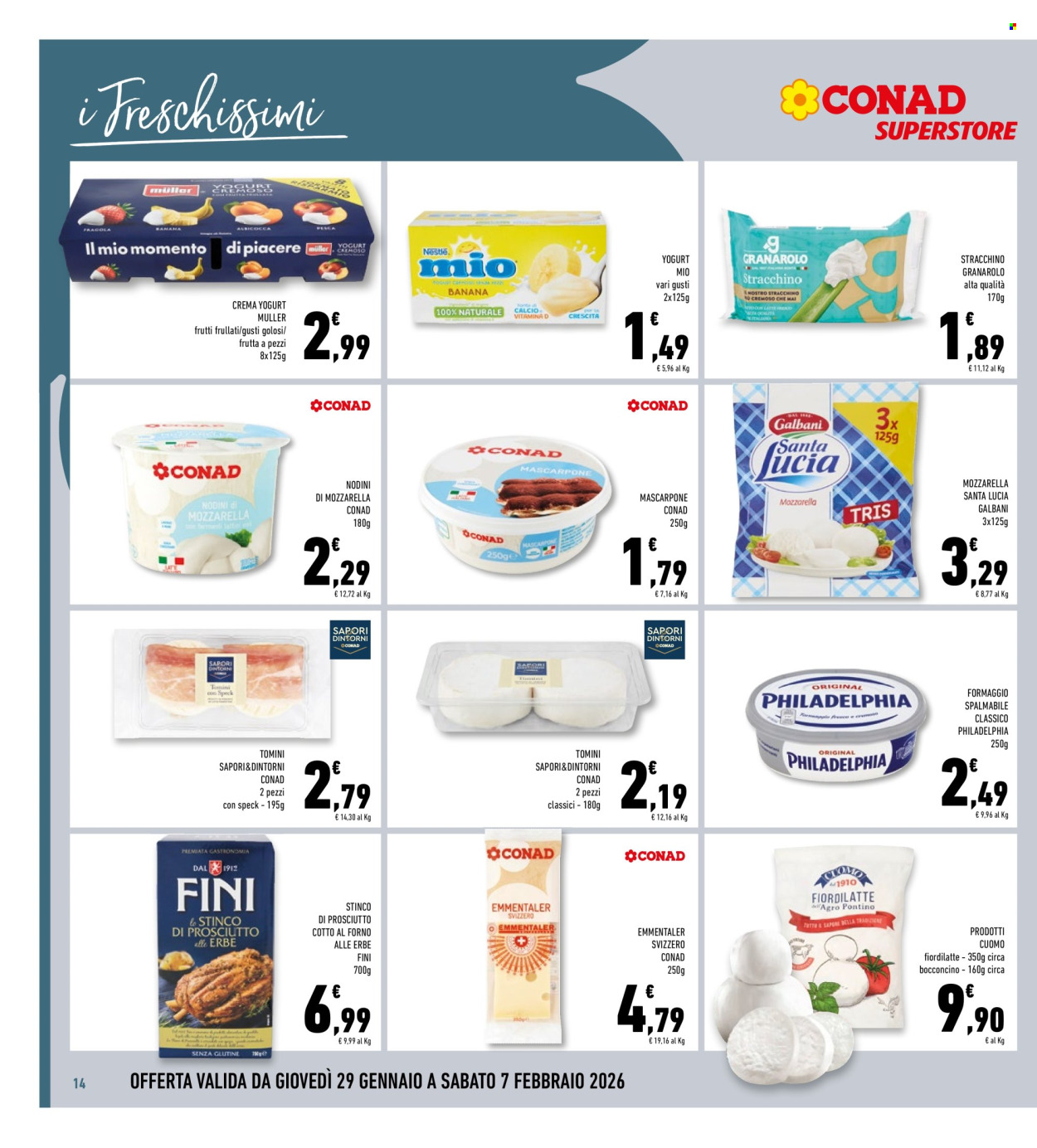 Volantino Conad - 29/1/2026 - 7/2/2026. Pagina 14