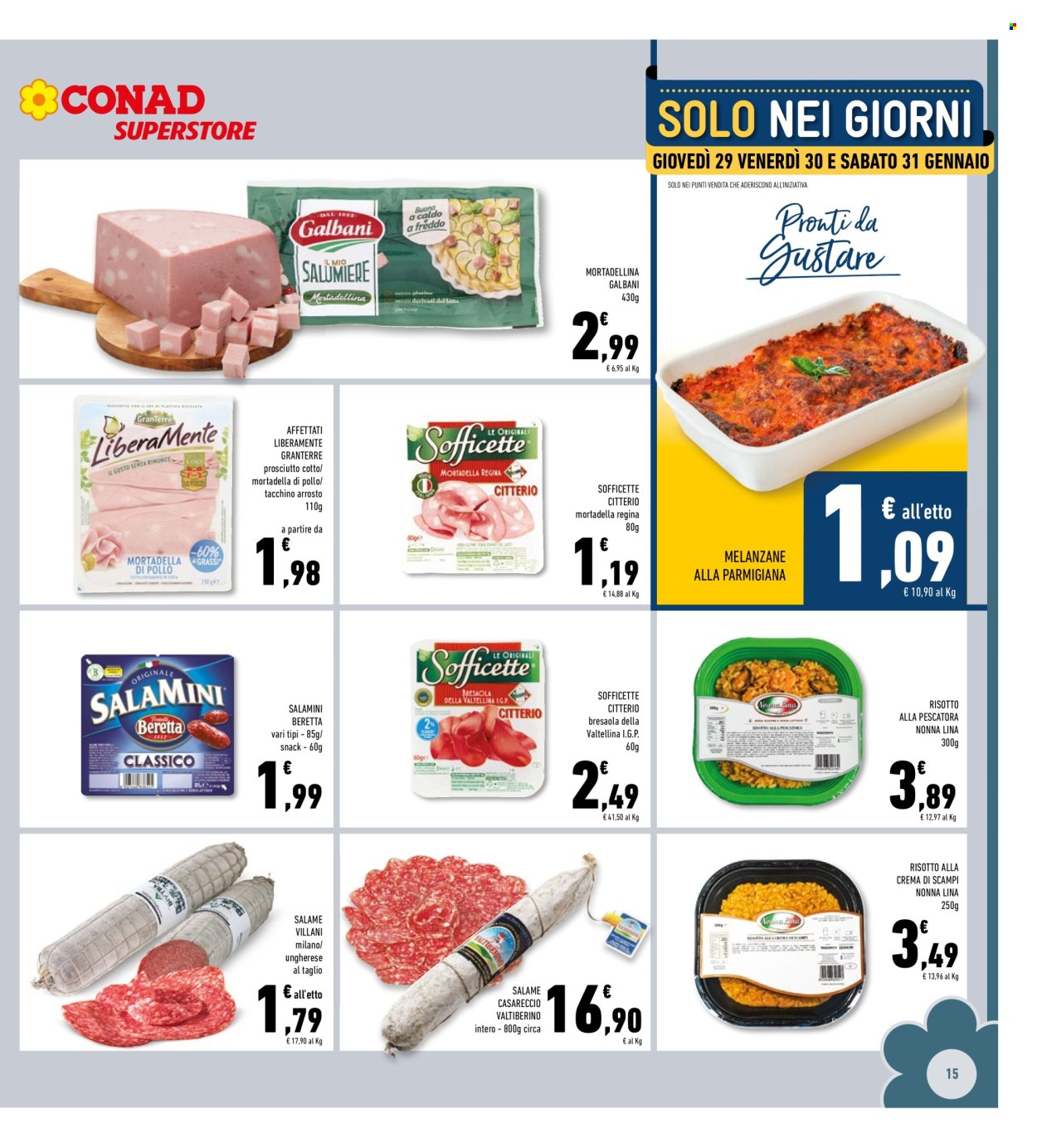 Volantino Conad - 29/1/2026 - 7/2/2026. Pagina 15