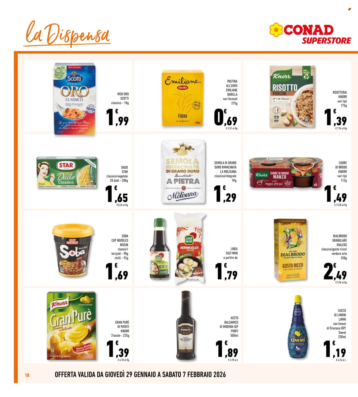 Volantino Conad - 29/1/2026 - 7/2/2026. Pagina 18