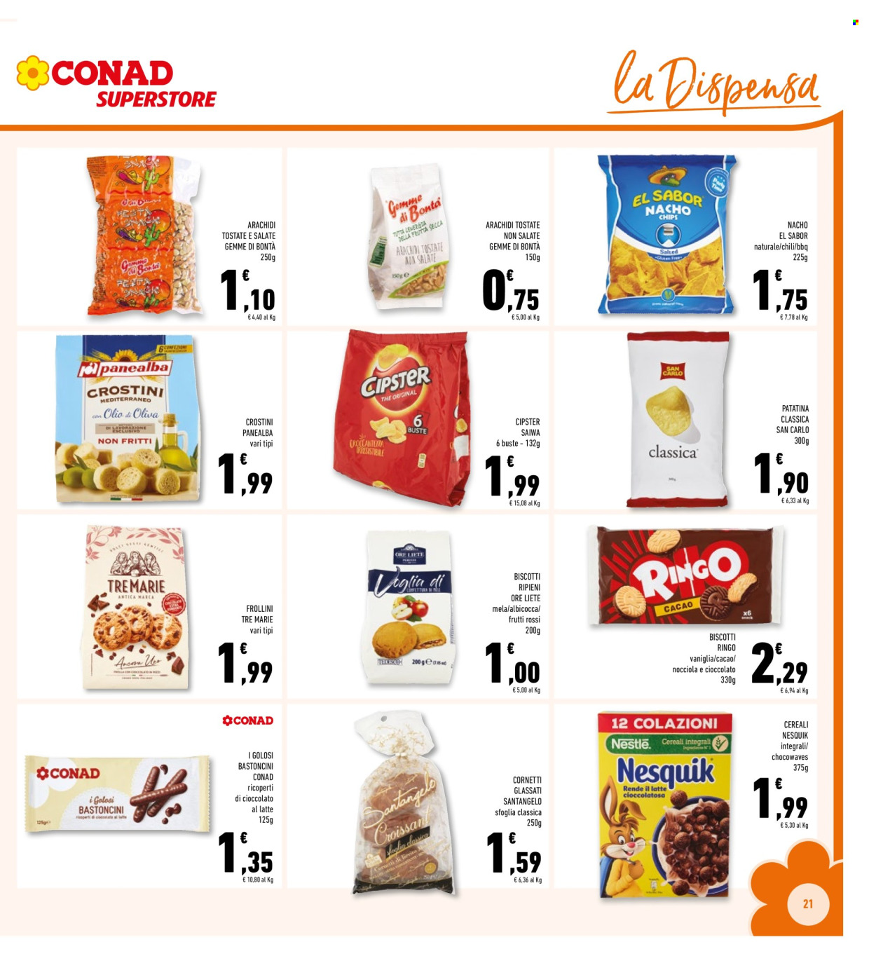 Volantino Conad - 29/1/2026 - 7/2/2026. Pagina 21