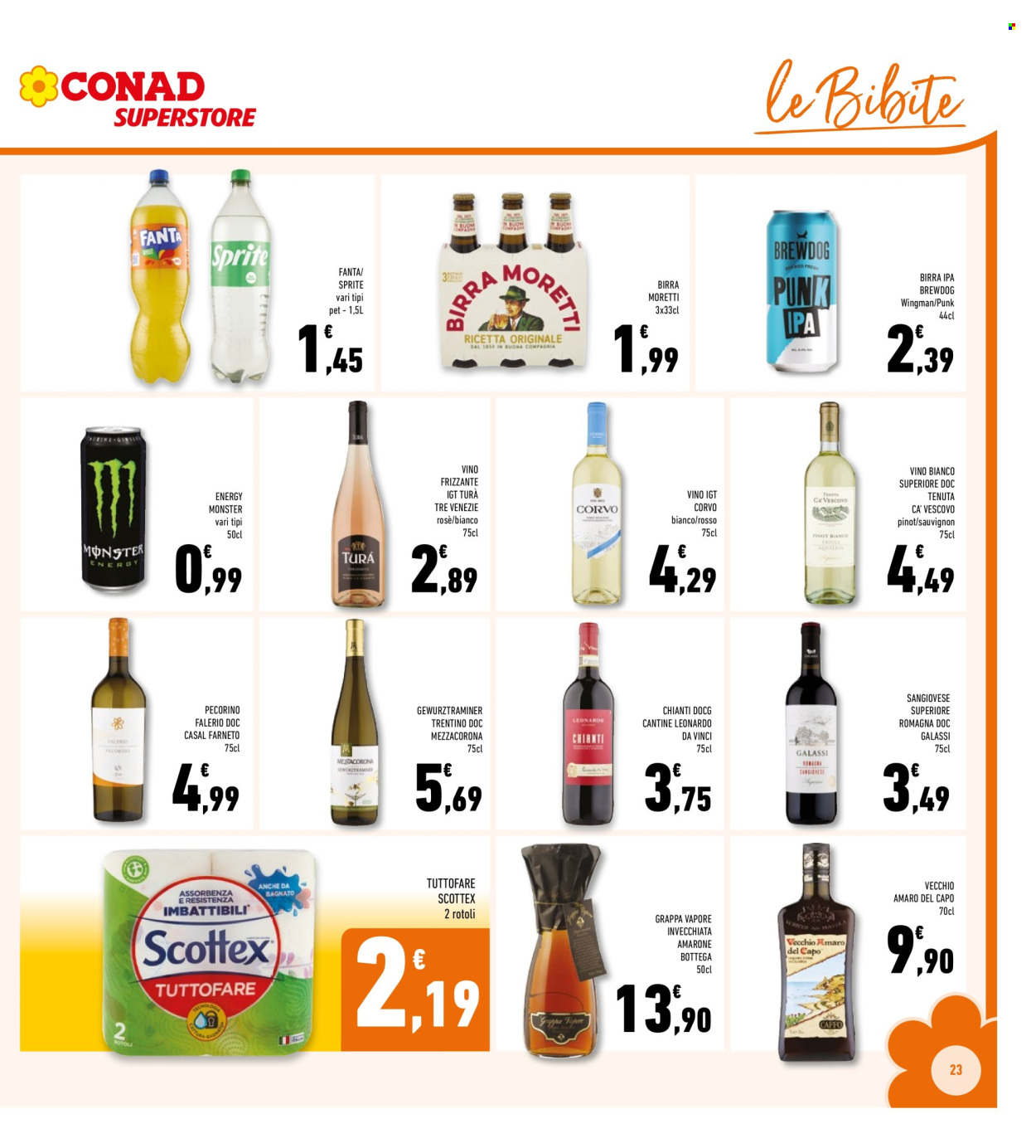 Volantino Conad - 29/1/2026 - 7/2/2026. Pagina 23
