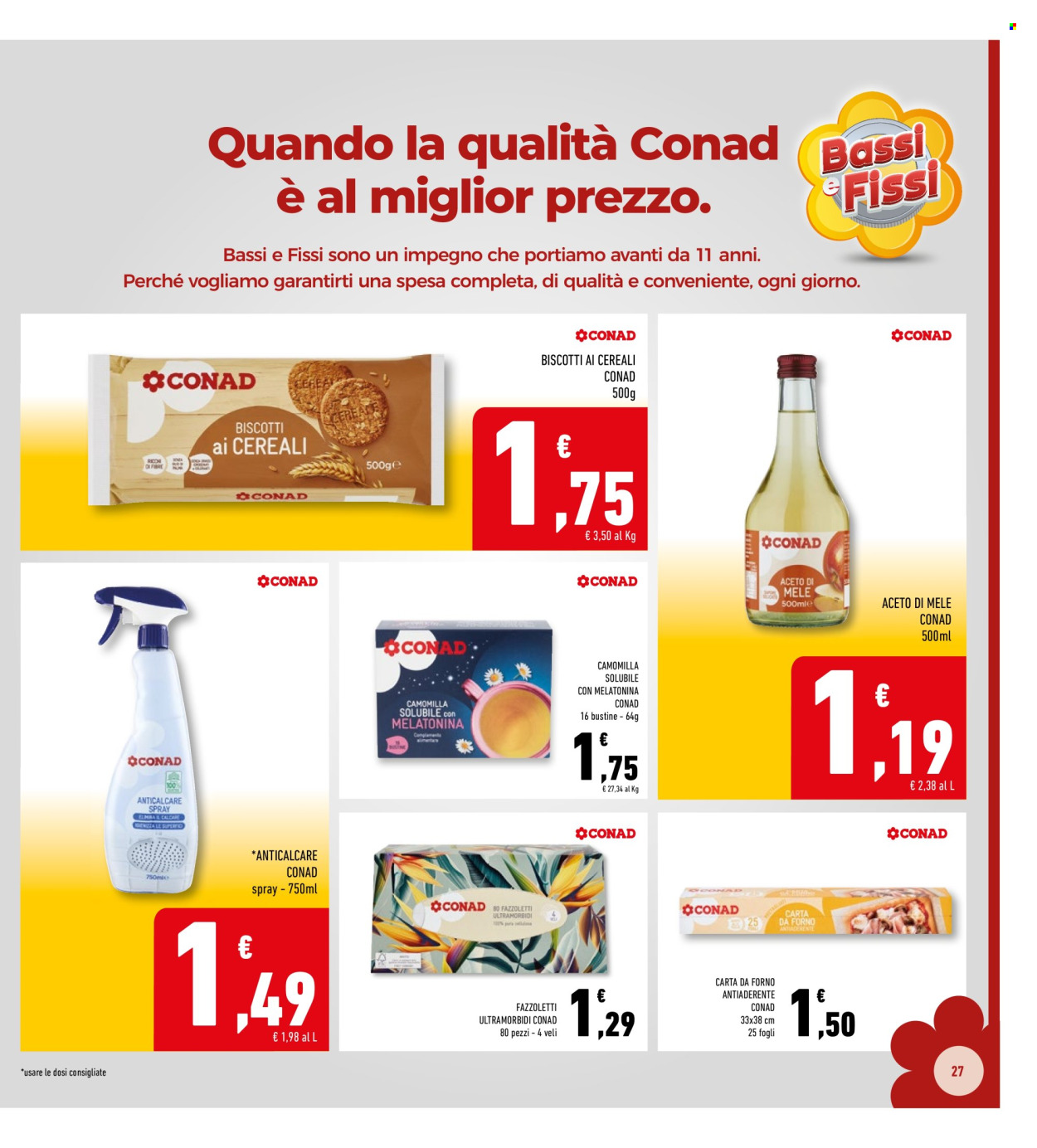 Volantino Conad - 29/1/2026 - 7/2/2026. Pagina 27