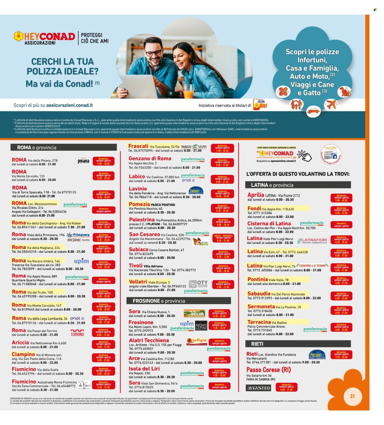 Volantino Conad - 29/1/2026 - 7/2/2026. Pagina 31