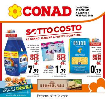 Volantino Conad - 29/1/2026 - 7/2/2026.