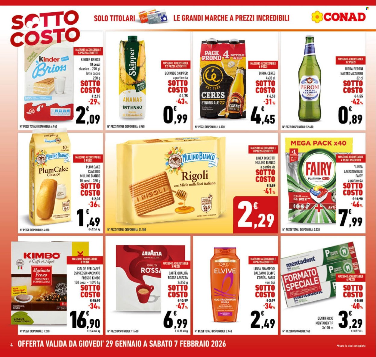 Volantino Conad - 29/1/2026 - 7/2/2026. Pagina 4