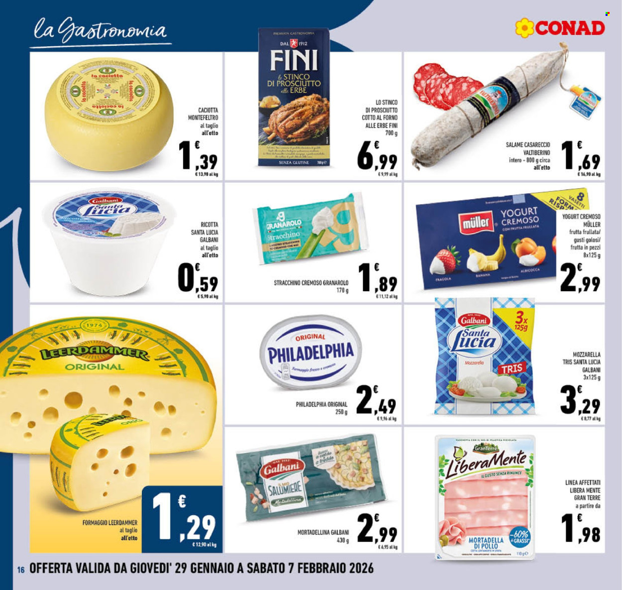 Volantino Conad - 29/1/2026 - 7/2/2026. Pagina 16