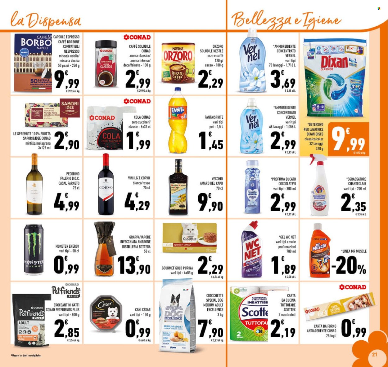 Volantino Conad - 29/1/2026 - 7/2/2026. Pagina 21