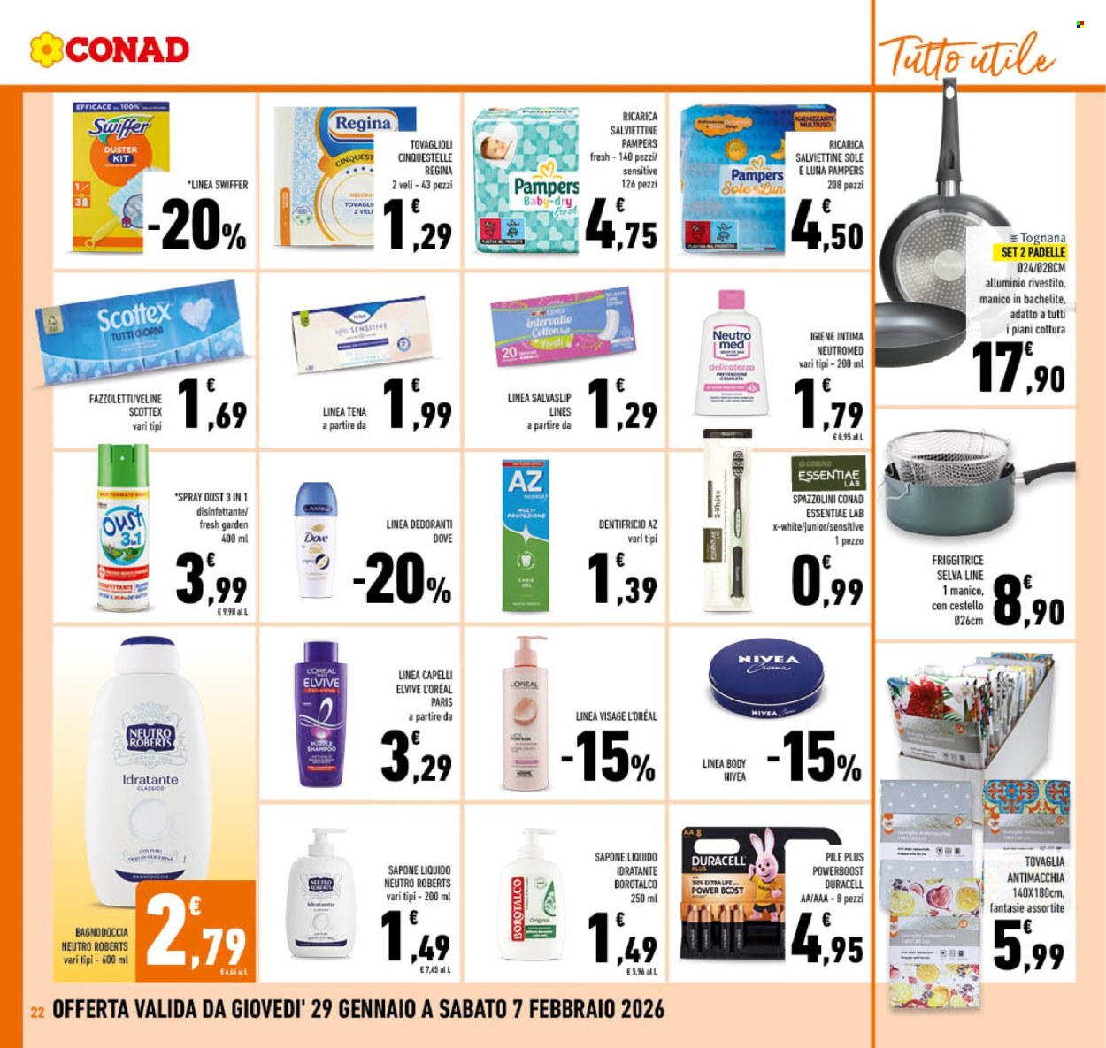 Volantino Conad - 29/1/2026 - 7/2/2026. Pagina 22