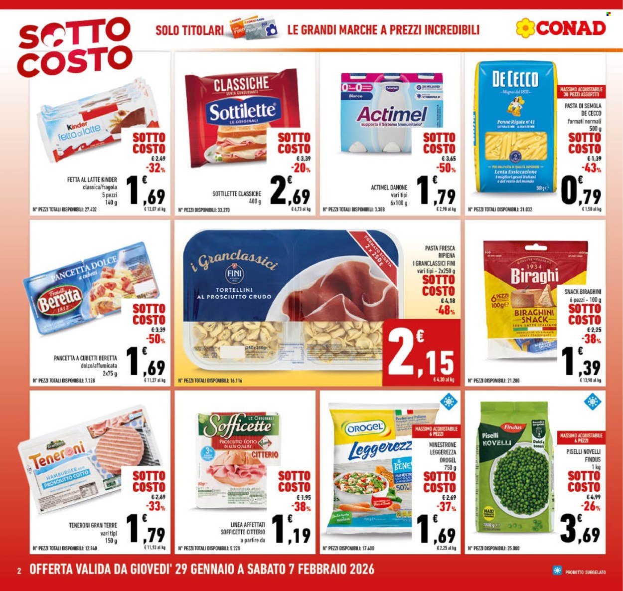 Volantino Conad - 29/1/2026 - 7/2/2026. Pagina 2